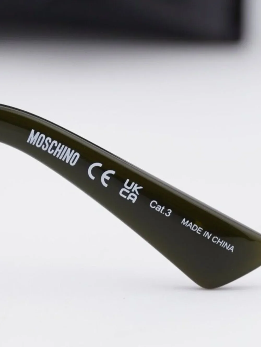 Moschino MOS185/S 06LB UE Oval Sunglasses - Ruthenium / Mirror